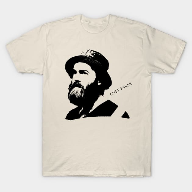 Chet Faker T-Shirt by GramophoneCafe